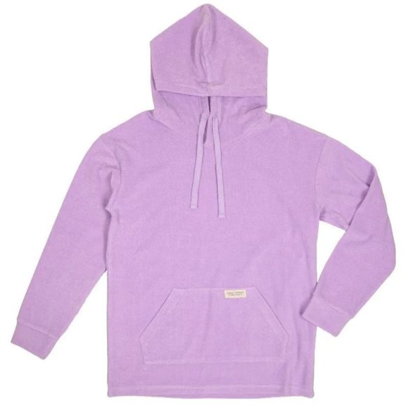Simply Southern Tops - SIMPLY SOUTHERN Purple Terry Hoodie Sweatshirt S-XXL NWT
